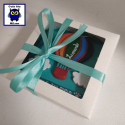 Quadretto con mongolfiera