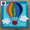 Quadretto con mongolfiera