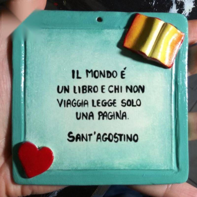 Quadretto con citazione